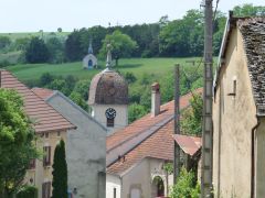 Wandelen in Haute Saone: dorpje Calmoutier