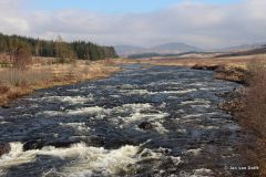 West Highland Way: River Orchy bij Rannoch Moor