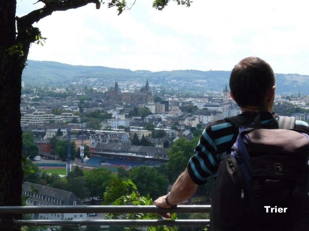 Uitzicht over Trier