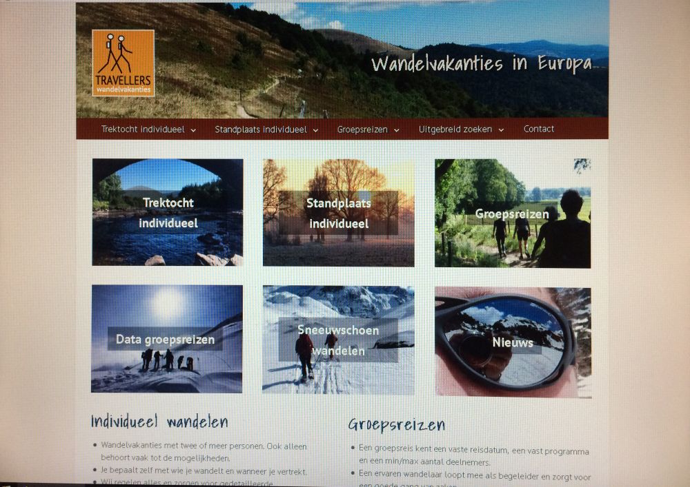 Nieuwe home page Travellers.nl